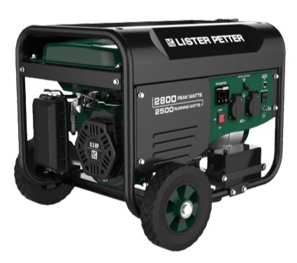 Lister Petter petrol generator