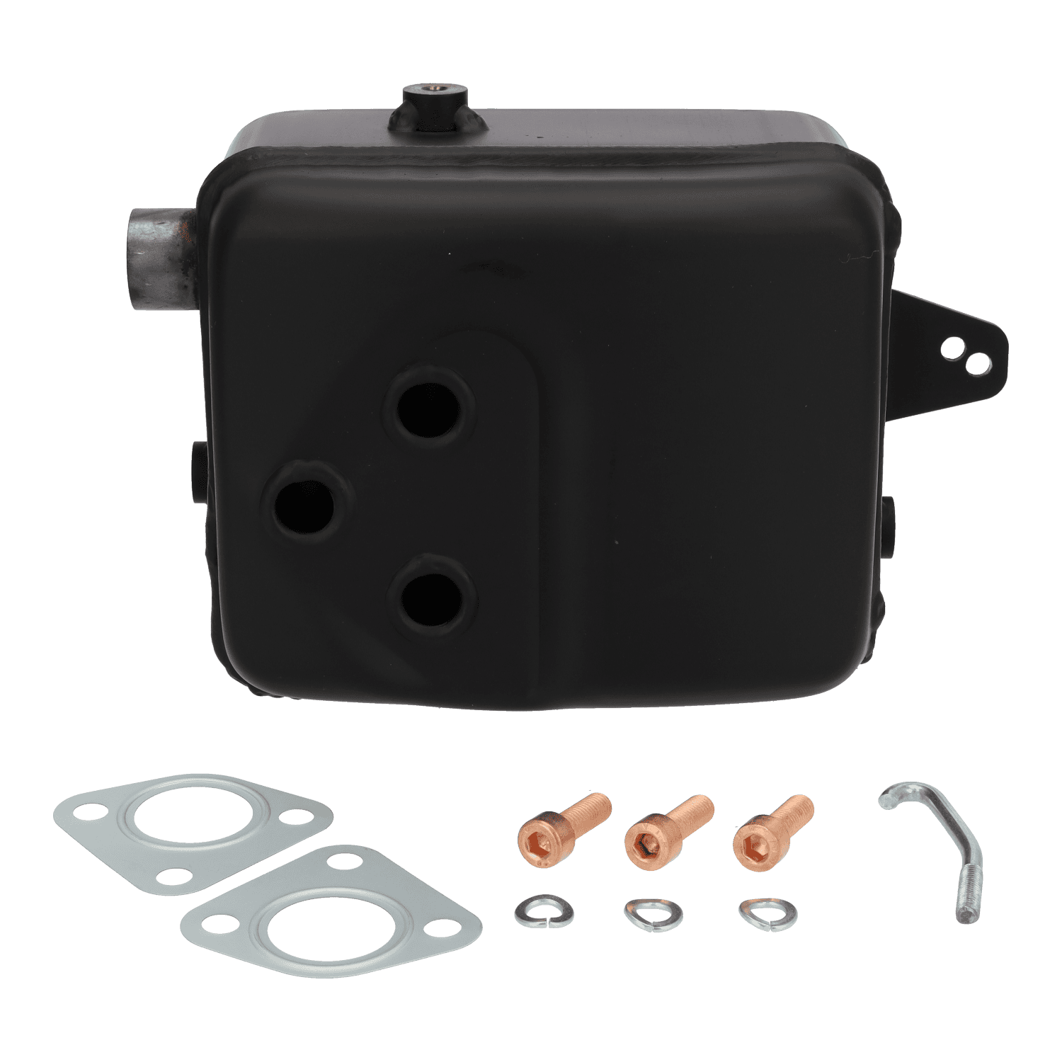 Exhaust Silencer Top Outlet