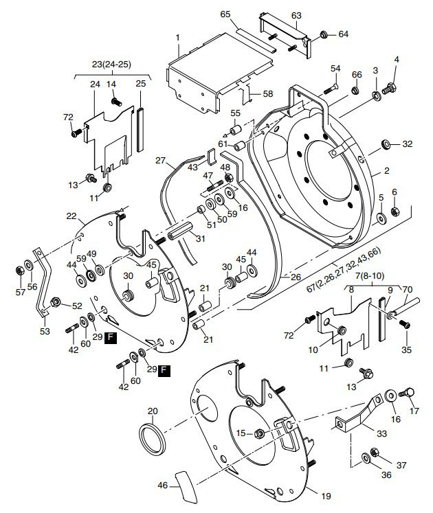 Hatz 1B30 Air ducting